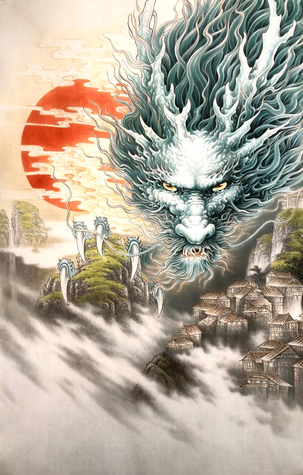 赤日苍龙镇山河